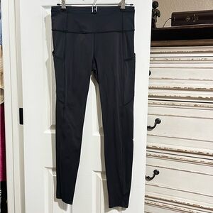 Lululemon Fast and Free black leggings size 8
